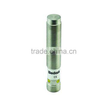 M12 Plug series DC 3-wire Non-flush Metal face inductive proximity sensor