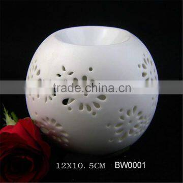 round ceramic oil burner Aroma oil burner