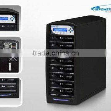 SharkBlu HDD:8 Blu-Ray / DVD / CD Stand-Alone Manual Tower Duplicator