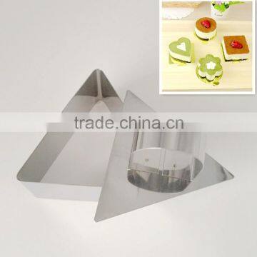 Mousse Ring/Cake Mold/cake baking rings with triangle shaped.