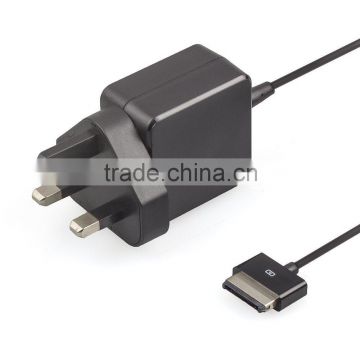 15v 1.2a 18w tablet charger For Asus transfomer TF101 TF201