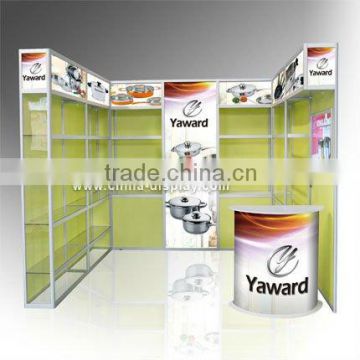 Fashion Exhibit Booth Design With Portable Exhibition System