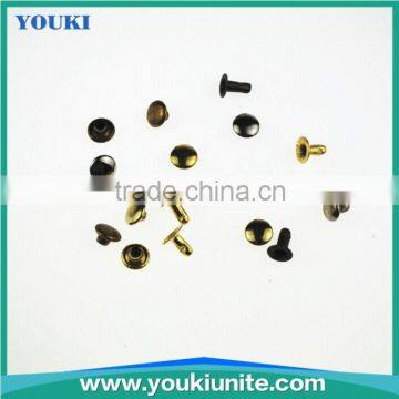 Eyelet and rivet for shoes