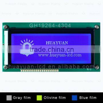 LCD module low power 4.7 inch 19264 ,LCD module low power 4.7 inch with KS0107 Contraller