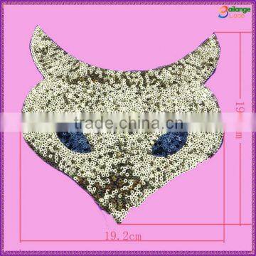 China manufacturer wholesale sequin garment accessories patches for kids textile