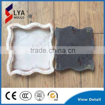 china durable rubber plastic mould for interlock tile making