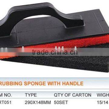 SCRUBBIBG SPONGE WITH HANDLE