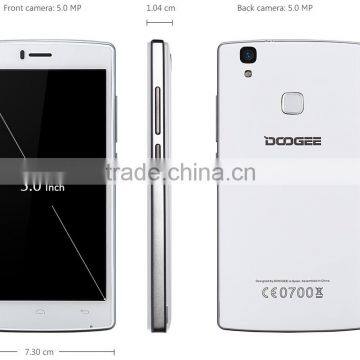 DOOGEE X5 MAX Pro 4000mAh Large Capacity Battery Fingerprint Sensor 5.0 inch Android 6.0 MTK6737 Quad Core 2GB RAM 16GB ROM