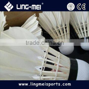 low price super white goose feather oem badminton yy shuttlecock as30