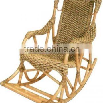 Antique Rocking Chair, Rattan Chair, Indoor Rattan Chair, Chair For Living Room Furniture, Indoor Rattan Furniture