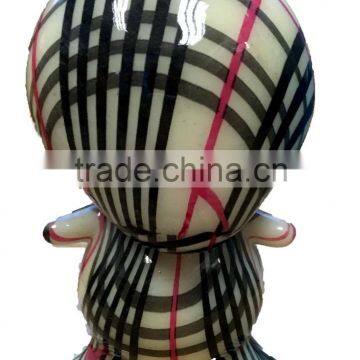 Tartan Feature DIY Toys,Animal Shaped Vinyl Toys,Cusomized Plastic Toys