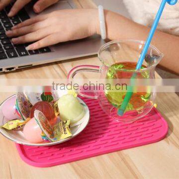 Custom eco-friendly silicone pot holder/Heat resistant coasters