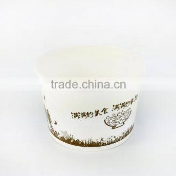 Disposable Food Grade Soup Paper Take Away Bowls