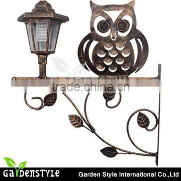 outdoor wall lamps, wrought iron fence light wall, owl shape led outdoor wall light