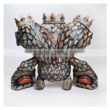 New Style Crown Owl Action Figure, OEM Action Plastic Figure for Decorate, Action Figure Customized China Manufacturer photo-3