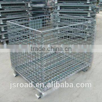 Folable Collapsible Metal Wire Mesh Box Storage Cage