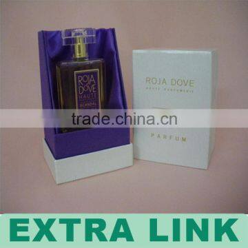 Purple Color Custom Printing Design Double Open Door Perfume Package Box photo-3