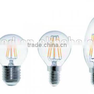 E14 LED filament bulb 2W G45 LED bulb COB filament 360 degree CE,GS