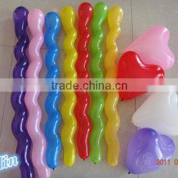 Tonghai spiral balloon for party decoration