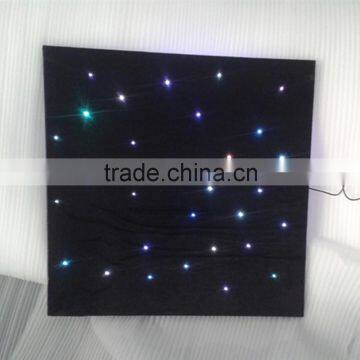 12v LED RGB fiber optic lighting ceiling panel