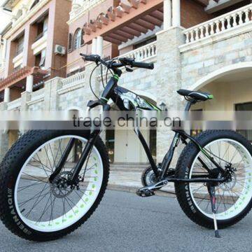 Fashion design 26 inch snow bike fat tire bike aluminum fat bike