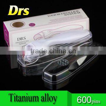 600 Pins Microneedling Derma Roller Micro Needle Roller for Stretch Marks and Celullite photo-3