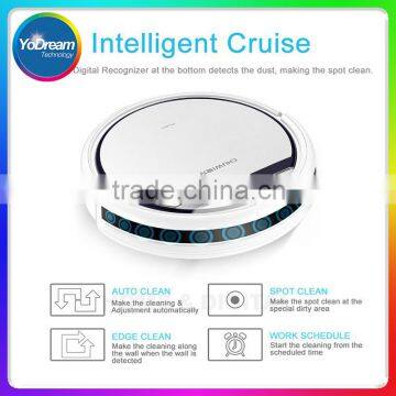 OEM mini robot vacuum cleaner with mop uv light recharging