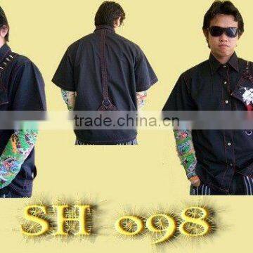 MEN SHIRT PUNK STYLE