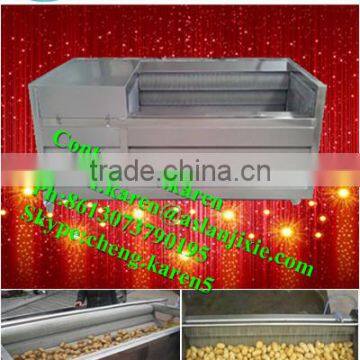 High quality potato washing and peeling machine/industrial potato peeling machine/potato peeling machine