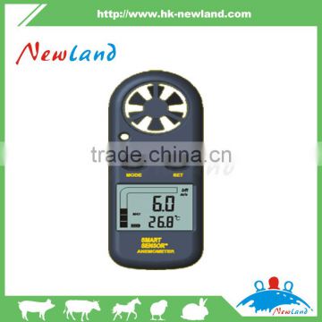 wind speed measuring digital anemometer