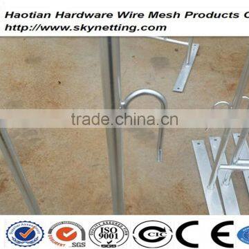Discount Hot Dipped Galvanized After Welding Tube Frame Crowd Control Barrier Road Barrier Steel Barrier photo-3