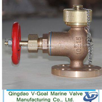 Marine Vertical Bronze F7334A Hose Valve 10k photo-2