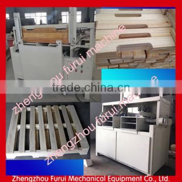 2016 high effciency wood pallet groove notcher/wood pallet making machine