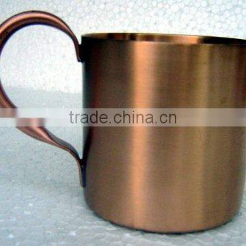 COPPER MUGS for MOSCOW MULE and LEMONADE COCKTAILS