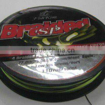 2016 new products 4 BRAIDED Nylon fishing lines