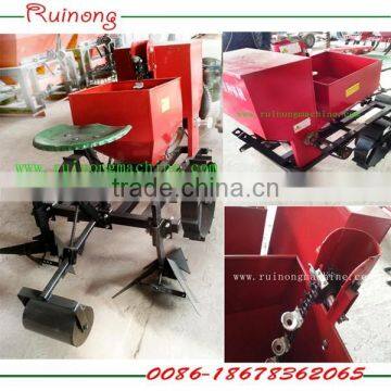 Multi-function potato seeder for walking tractor