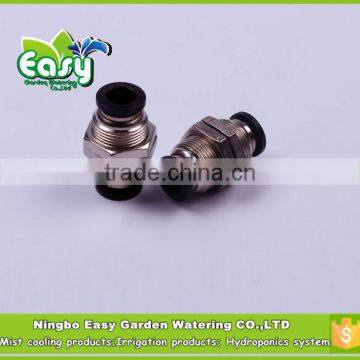 6mm Brass Bulkhead Union .Pneumatic Quick connecting tube Fitting.pneumatic FITTINGS. for hydro-pnuematic technology