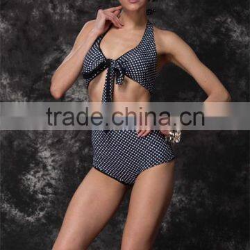 2015 New Arrival Retro High Waisted Bikini photo-2