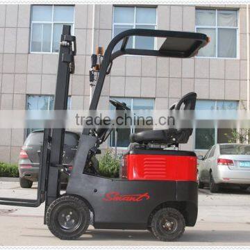 China Best Selling 750kg 48V 140Ah Small Electric Harga Forklift Baru photo-3