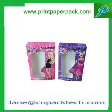Custom Perfume Box Cosmetic Product Packaging Box Fancy Color Printing Paper Window Box photo-2