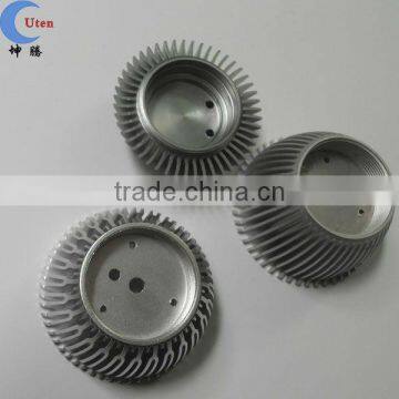 Different size and cheap custom aluminum part for LED lamp