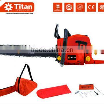 45CC gasoline CHAIN SAW wood cutting machine 18" bar with CE, MD certifications