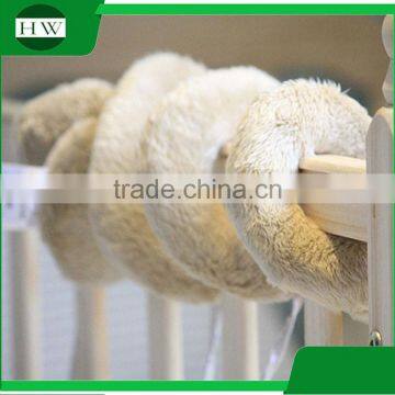 Best Christmas Gift Soft Baby Crib Bed Cot Hanging Plush Musical Rattle Toy photo-4
