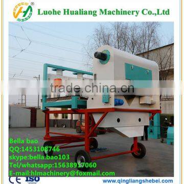 High Efficient Mobile Vibrating Cleaning Machine for Sesame Seed Sorting photo-3