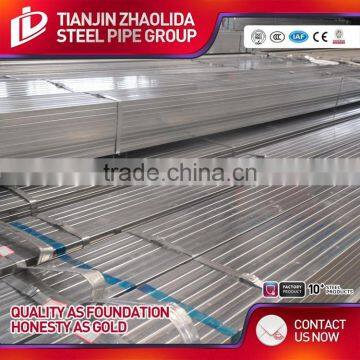 1 / 2 Inch - 4 Inch Dia Cold Rolled Hot Dipped Galvanized Square Steel Pipe for Fence Post photo-3