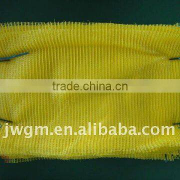 35x78cm, yellow lemon, raschel mesh bags for sale