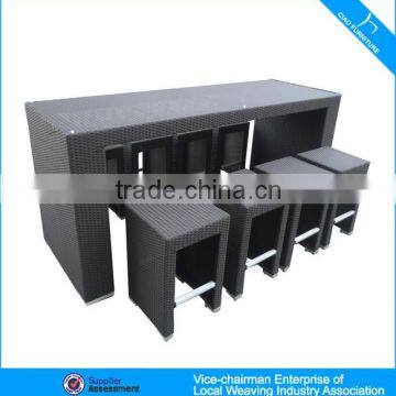 Викерный мебельный барный стул для дворика photo-2