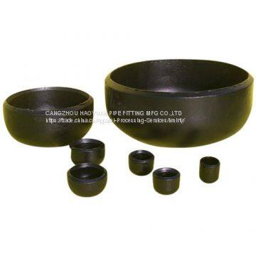 ANSI B16.9 4 Pipe Cap Steel Welded Pipe Fittings photo-3