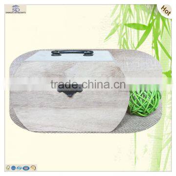 Printed Logo Pattern Laser Cutting Shape Wooden Box photo-3