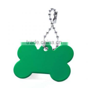 Promotional metal bone shaped keyring